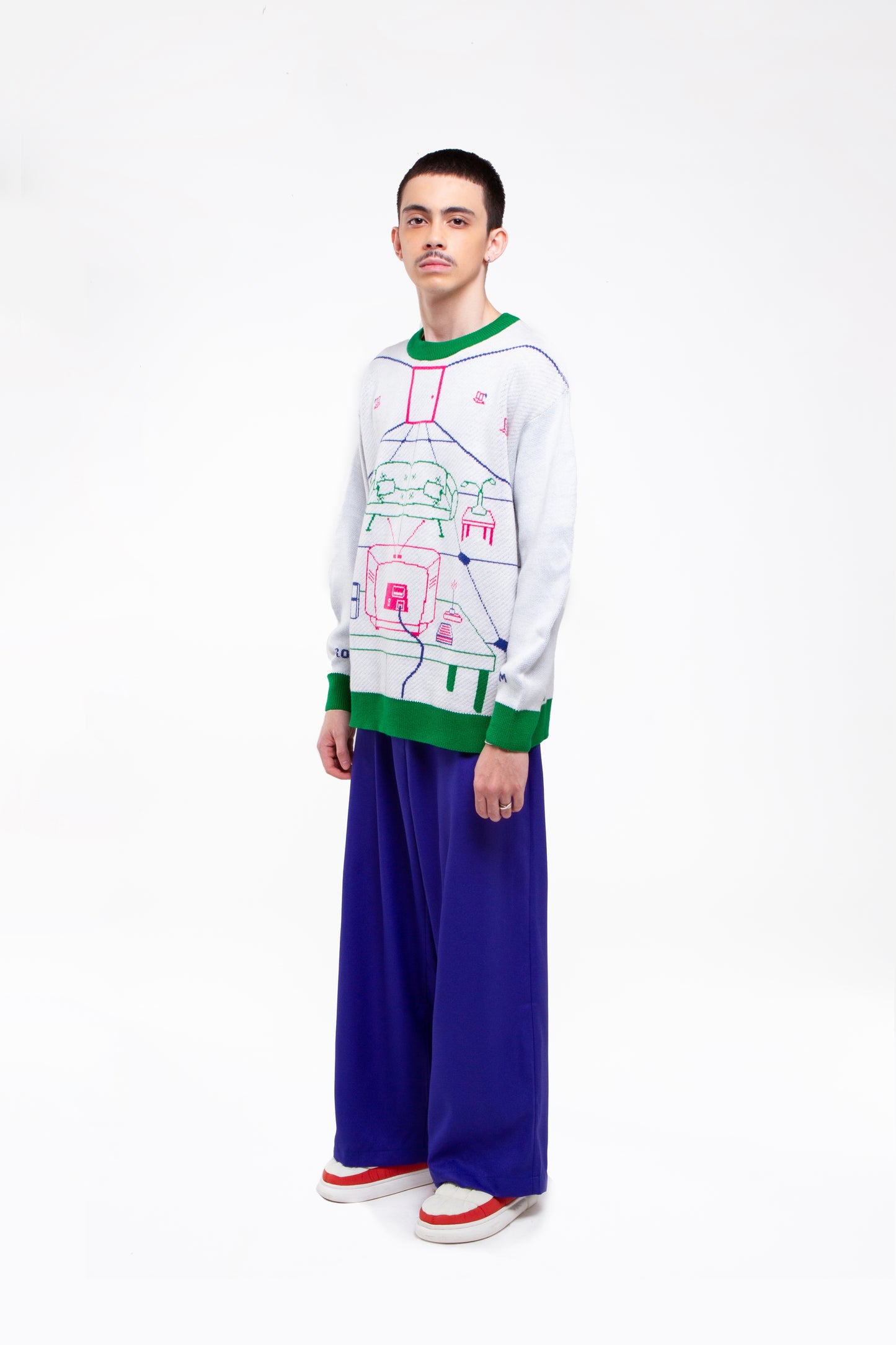 Isometric Parlor Sweater