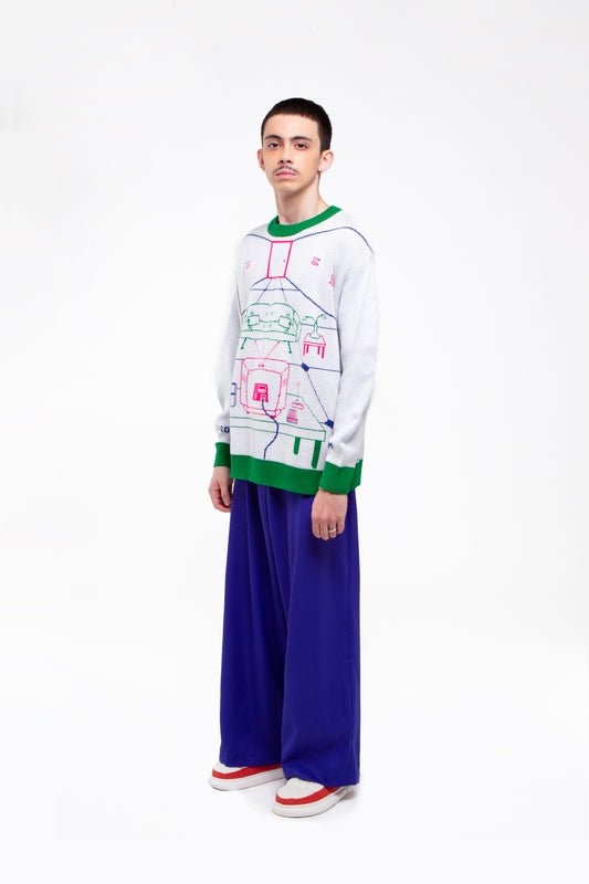 Isometric Parlor Sweater