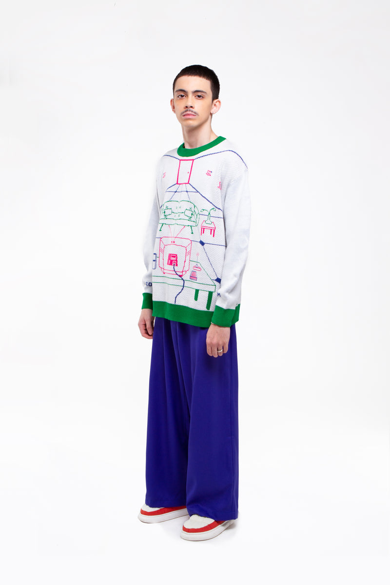 Isometric Parlor Sweater