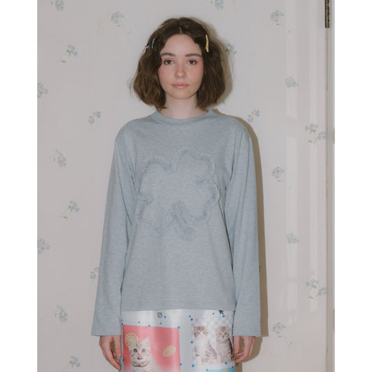 Lucky Loops Longsleeve T-Shirt - Grey