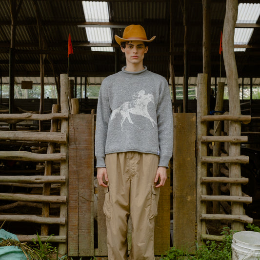 Jockey's Joy Sweater - Grey