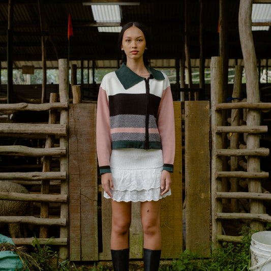 Angel Tritone Assymetric Jacket