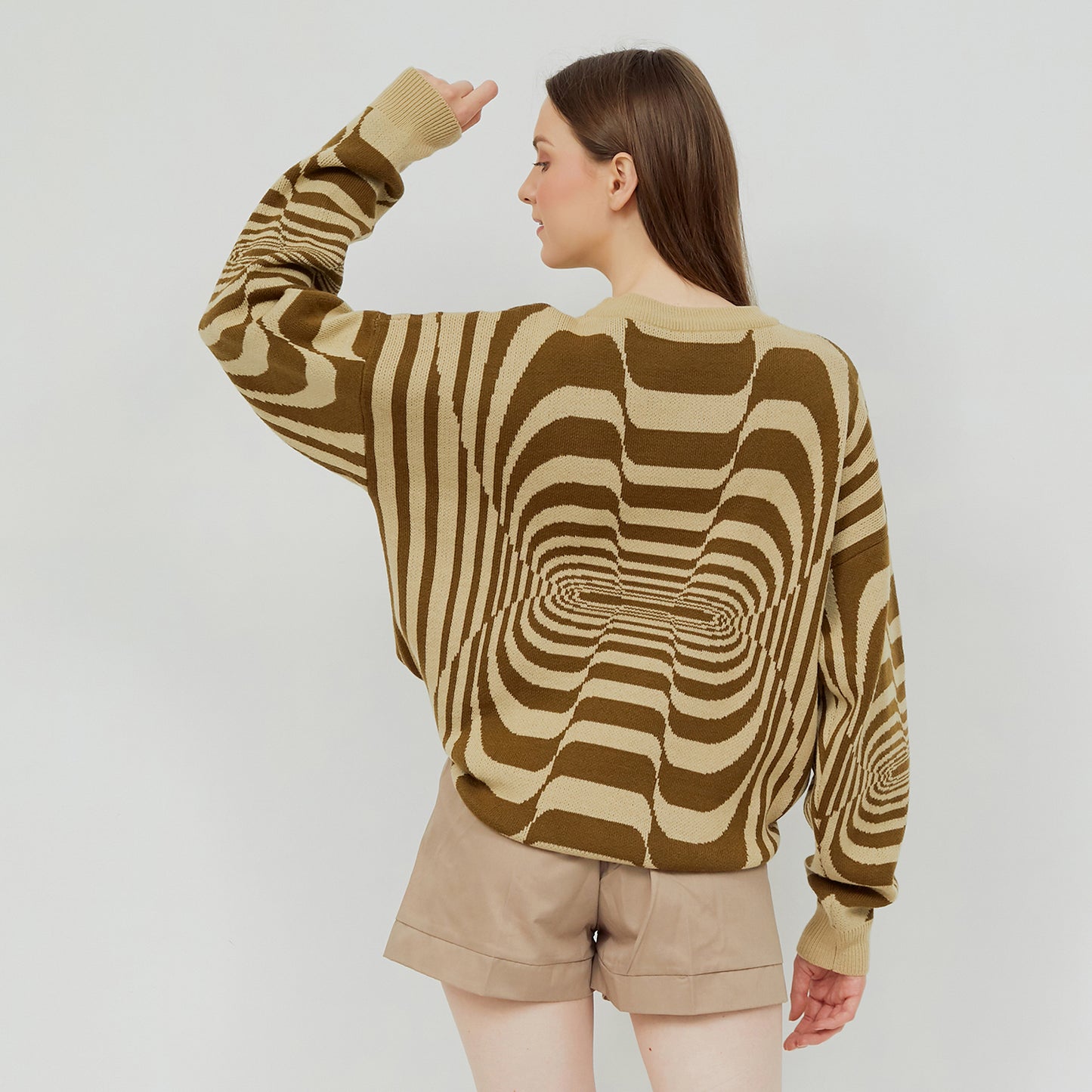 Teleport Scape Brown Sweater