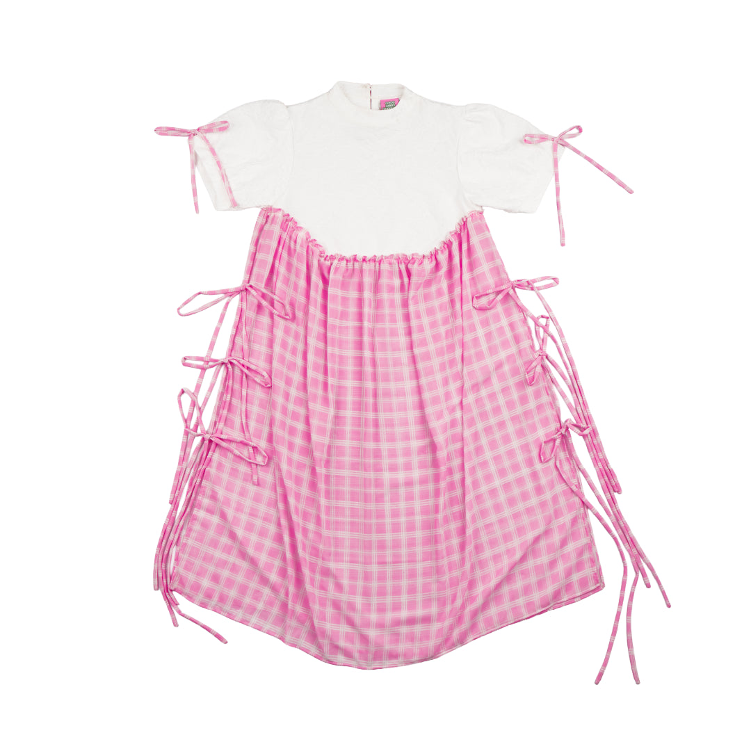 Dandelion Silk Peony Dress