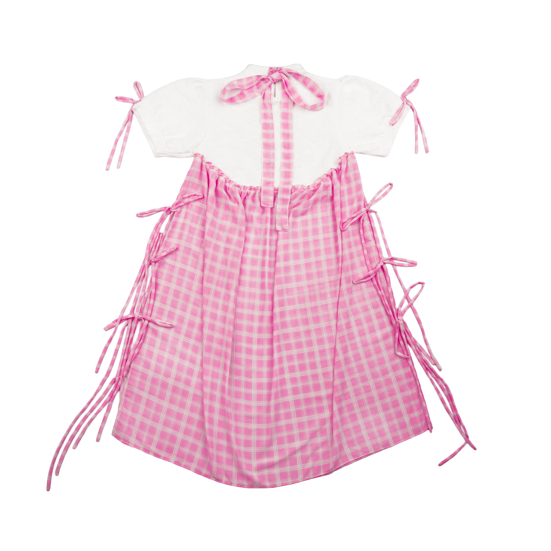 Dandelion Silk Peony Dress