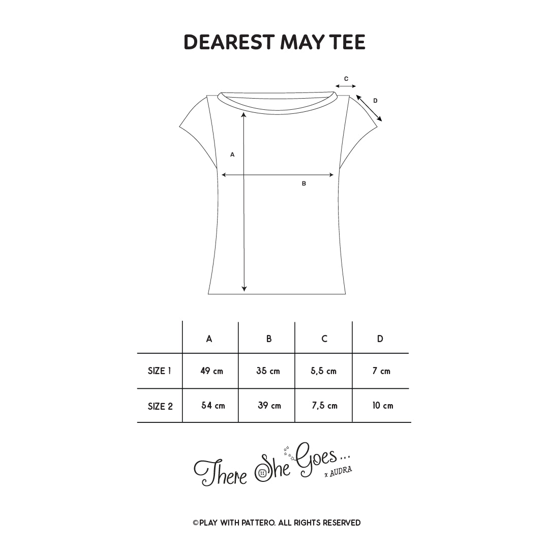 Organic Cotton Bamboo Dearest May Tee