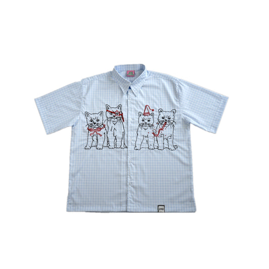 Cat Roulette Shortsleeve Shirt