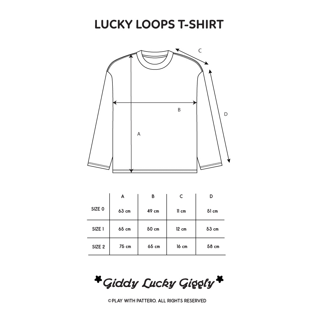 Lucky Loops Longsleeve T-Shirt - Grey