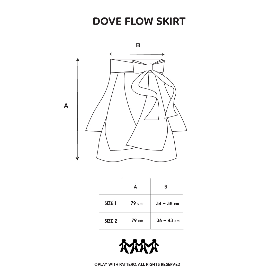 Dove Flow Skirt
