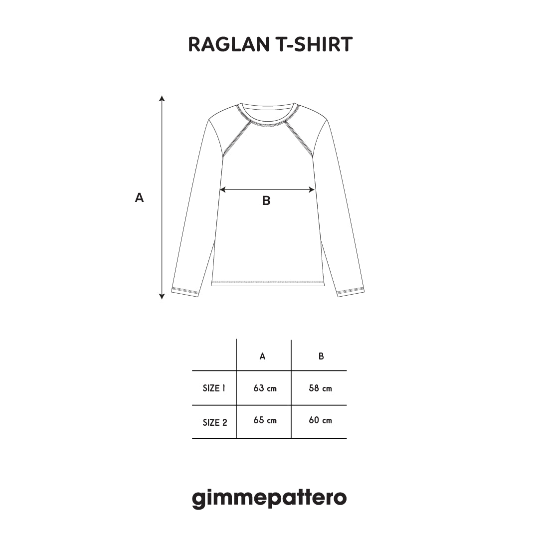 gimmepattero - DOS Raglan T-Shirt