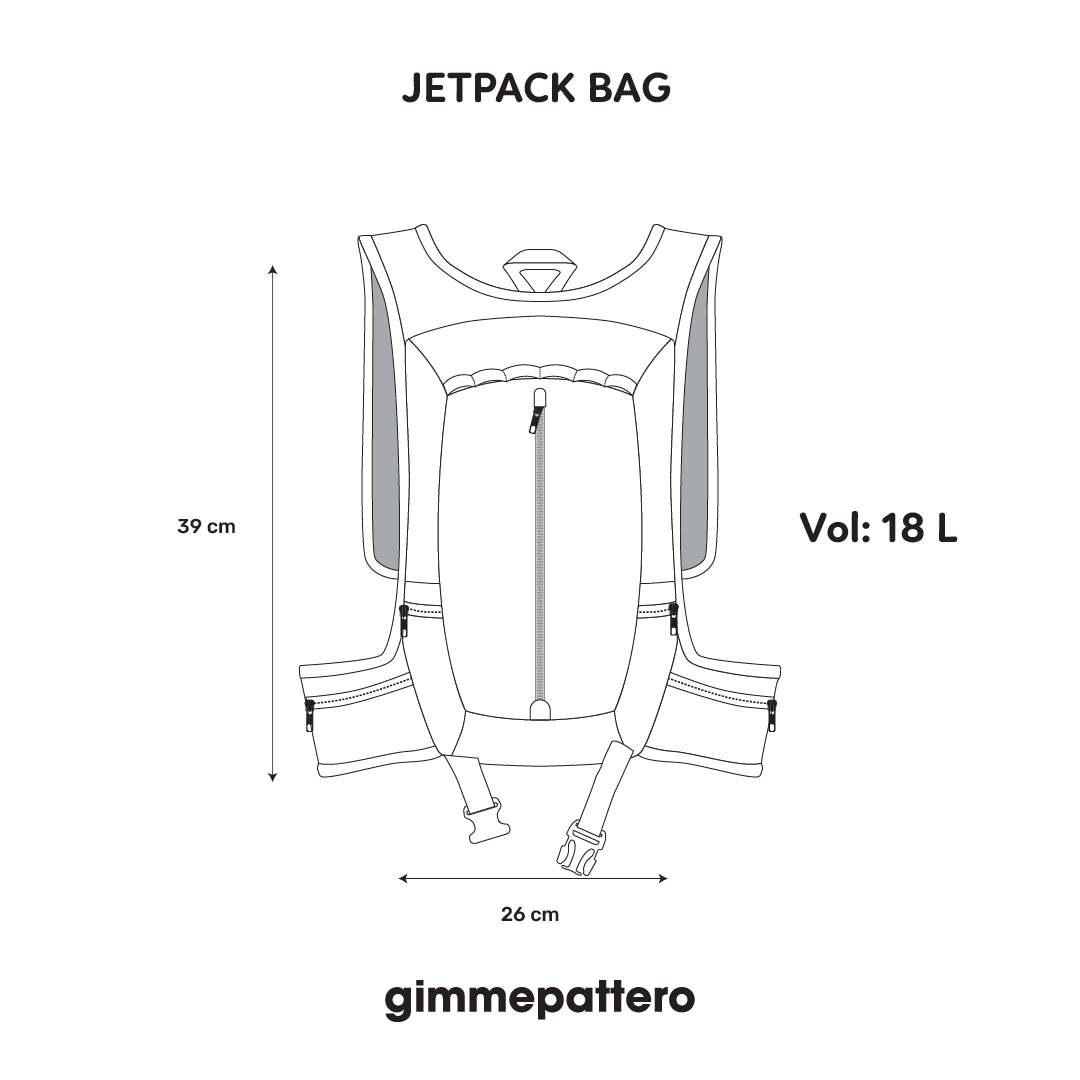 gimmepattero - Jetpack Bag
