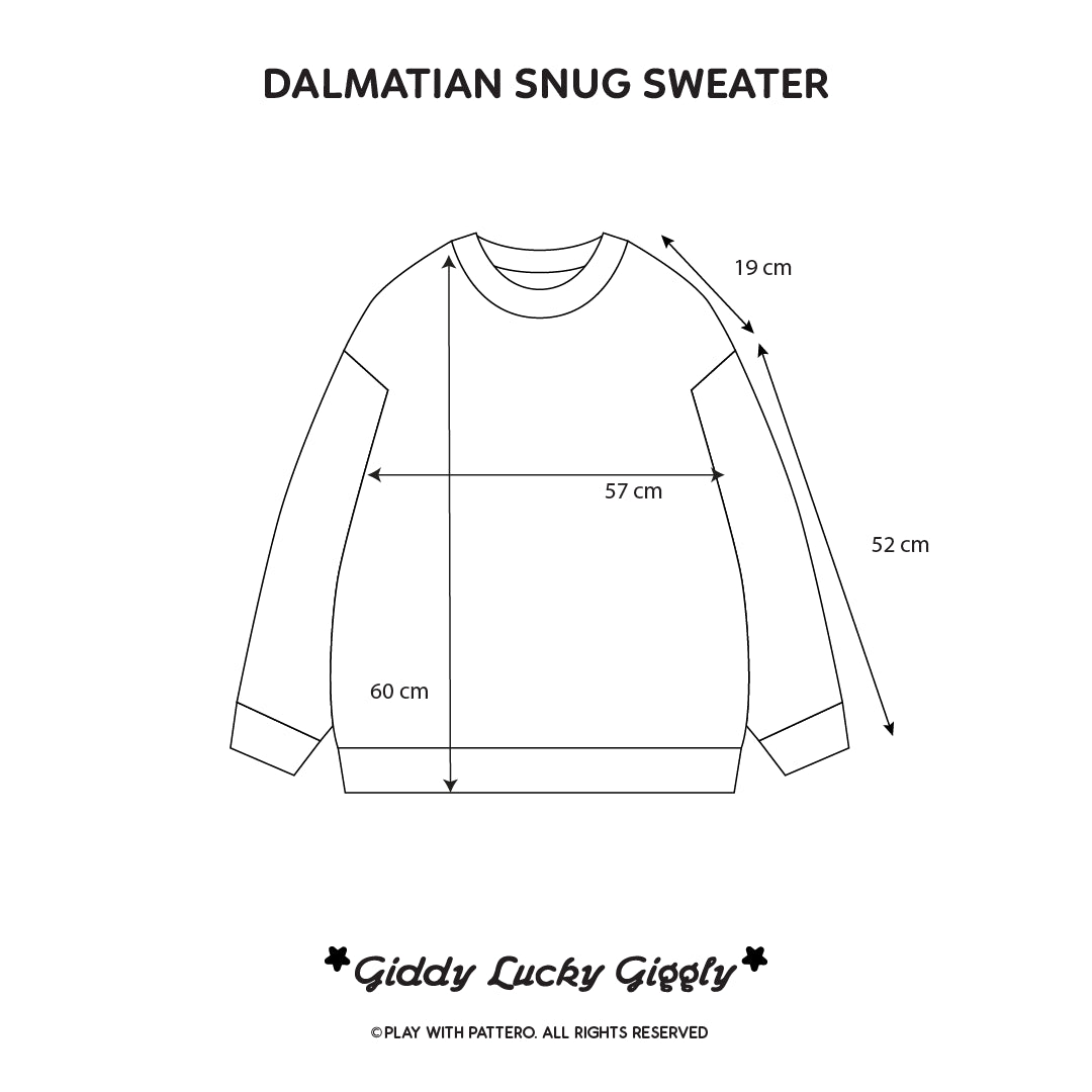 Dalmatian Snug Sweater