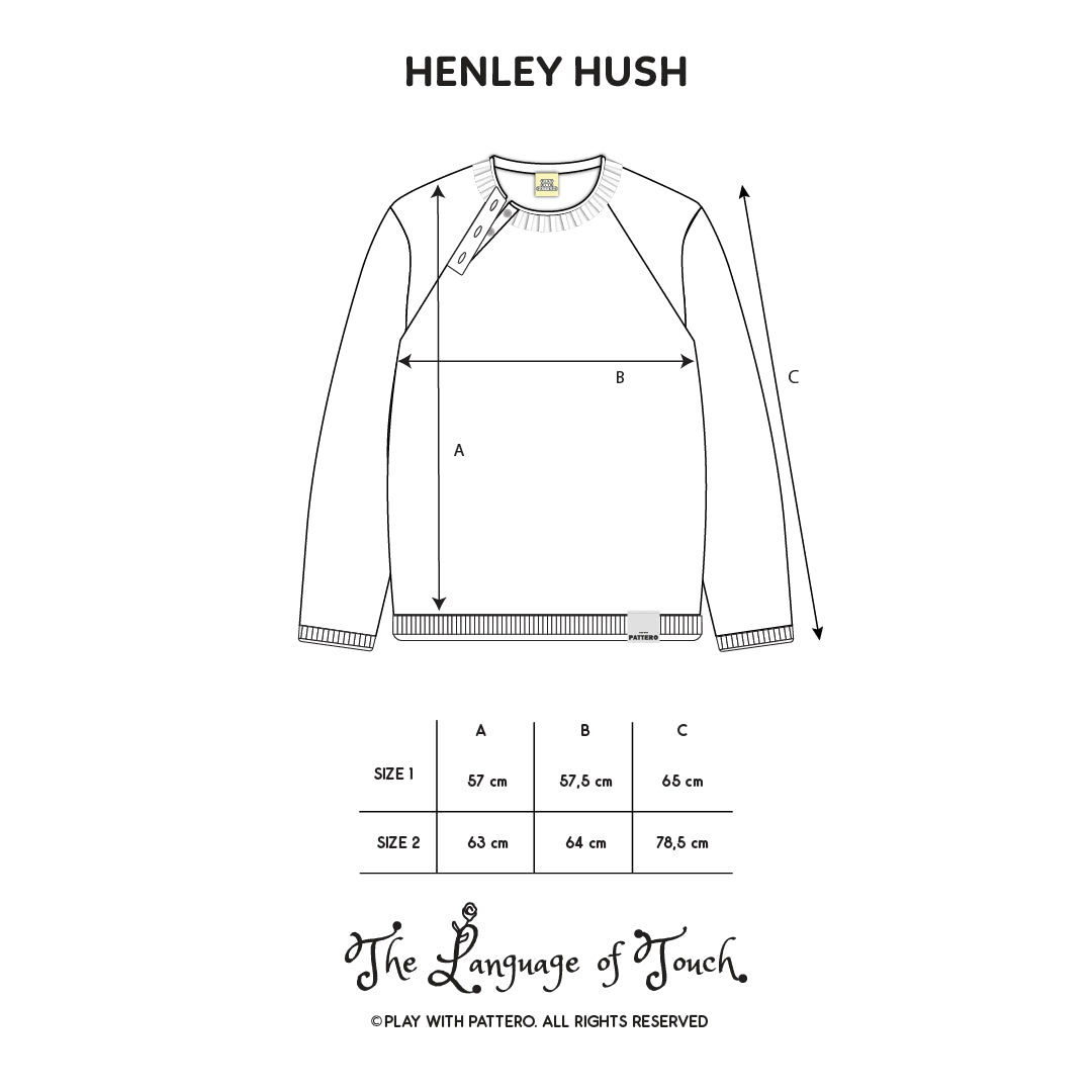 Pattero - Henley Blue Hush Knit