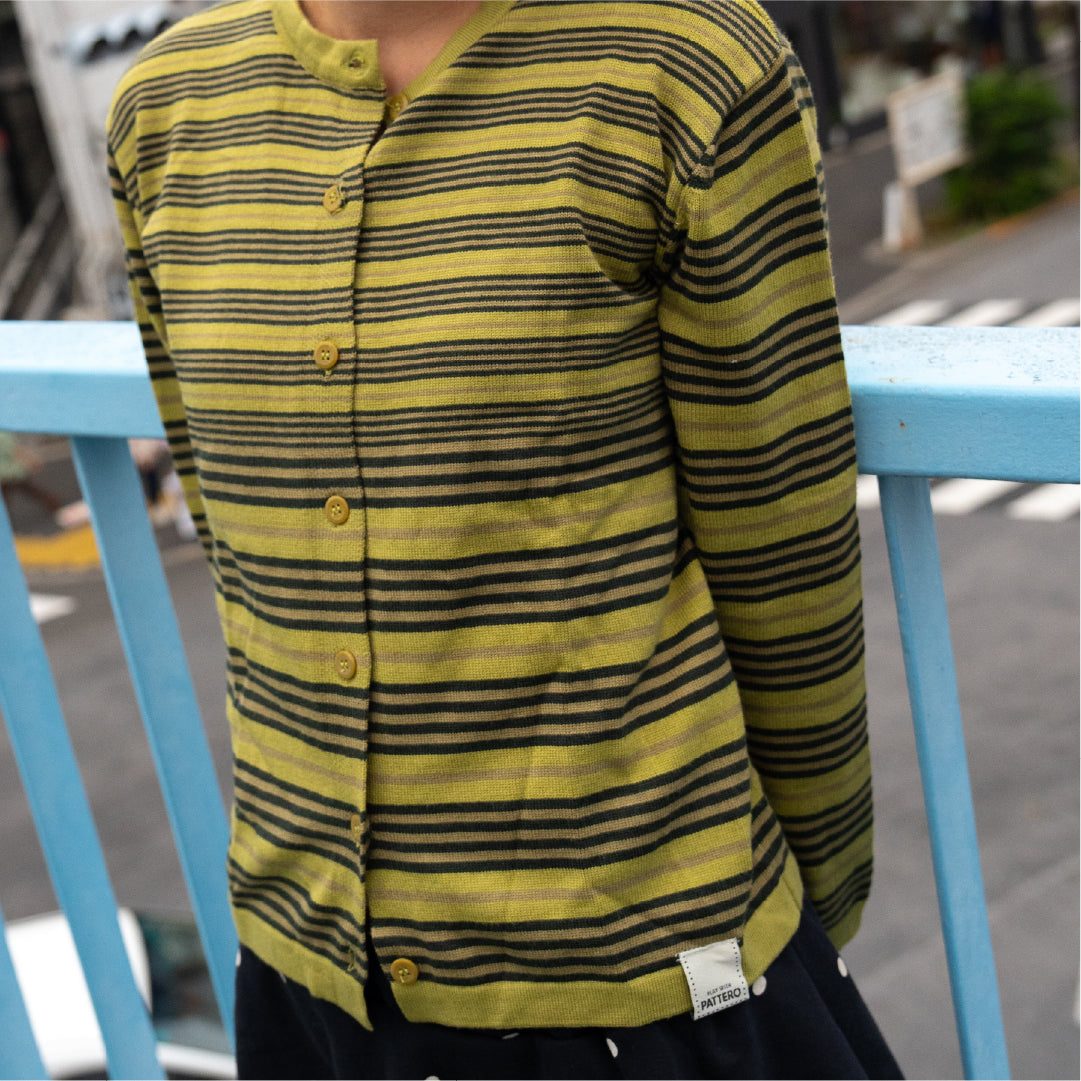 Pattero - Dew Knit Stripe Cardigan