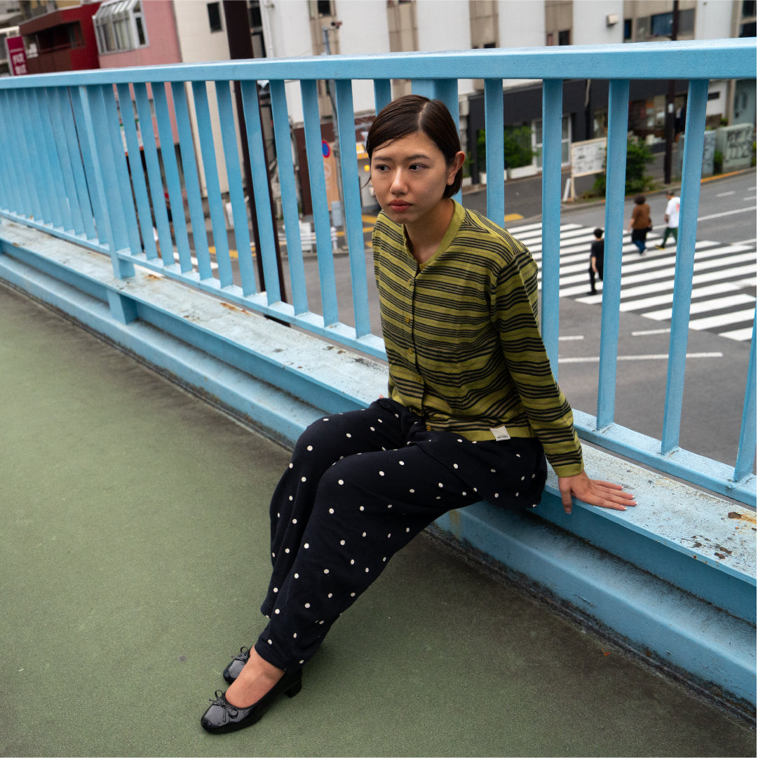 Pattero - Dew Knit Stripe Cardigan