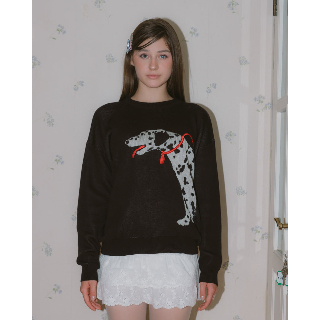 Dalmatian Snug Sweater