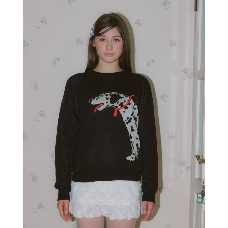 Dalmatian Snug Sweater