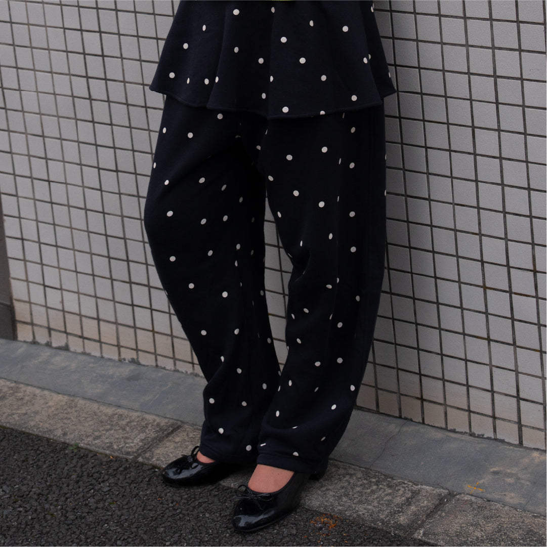Pattero - Polkadot Reverie Skirt Sweat Pants