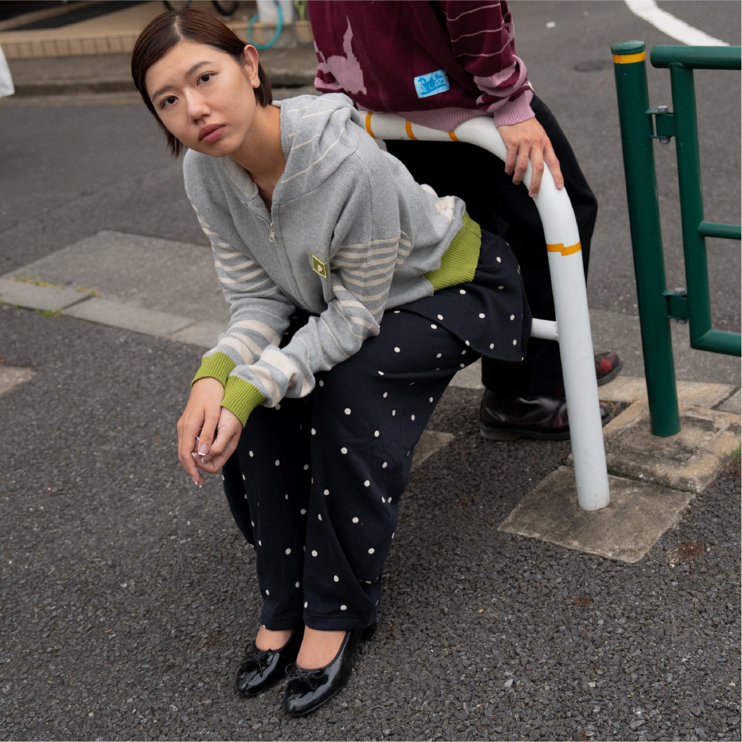 Pattero - Polkadot Reverie Skirt Sweat Pants