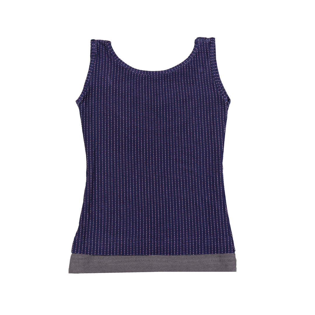 Organic Cotton Bamboo Not Just A Stripe Tank