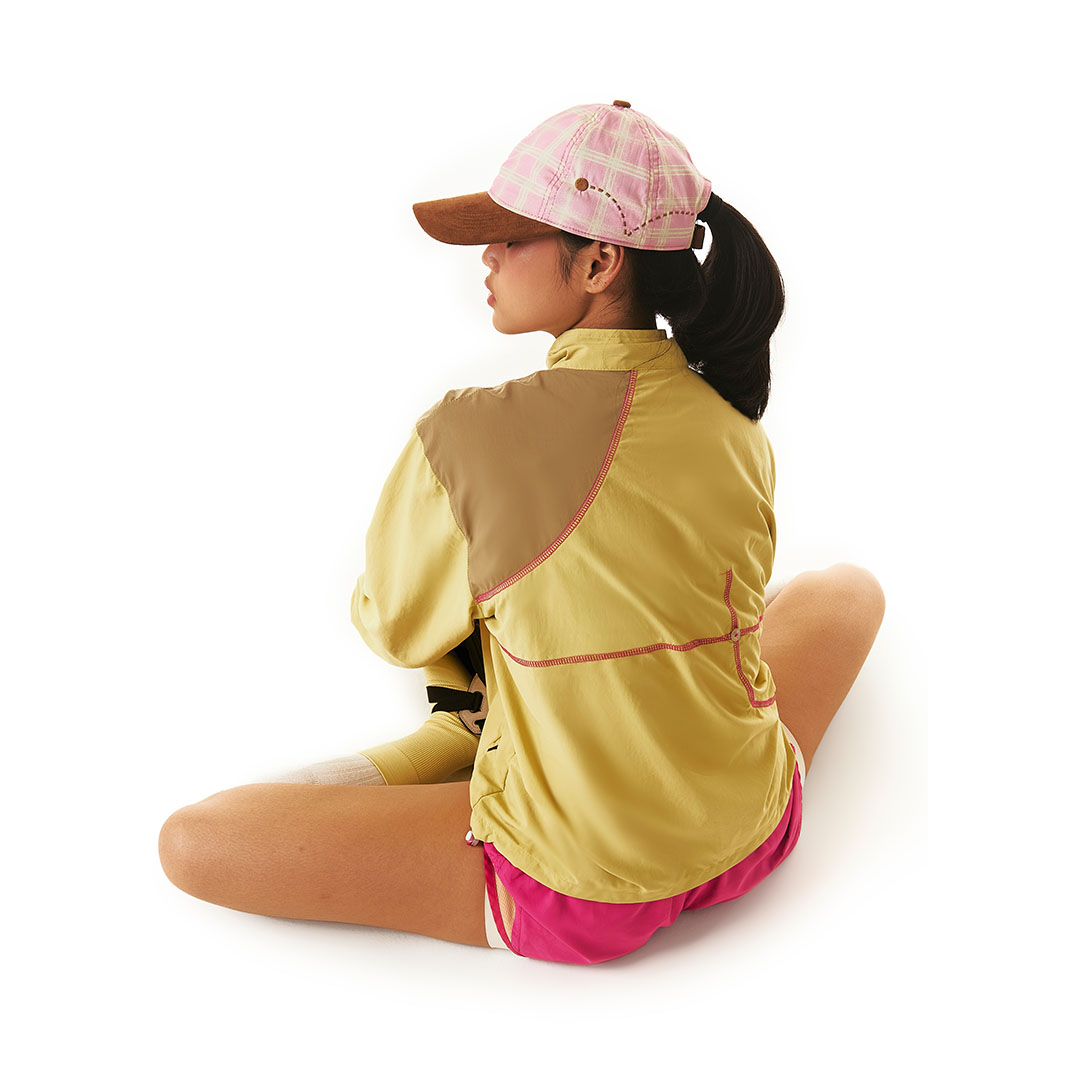 Lunar Track Jacket In Lime