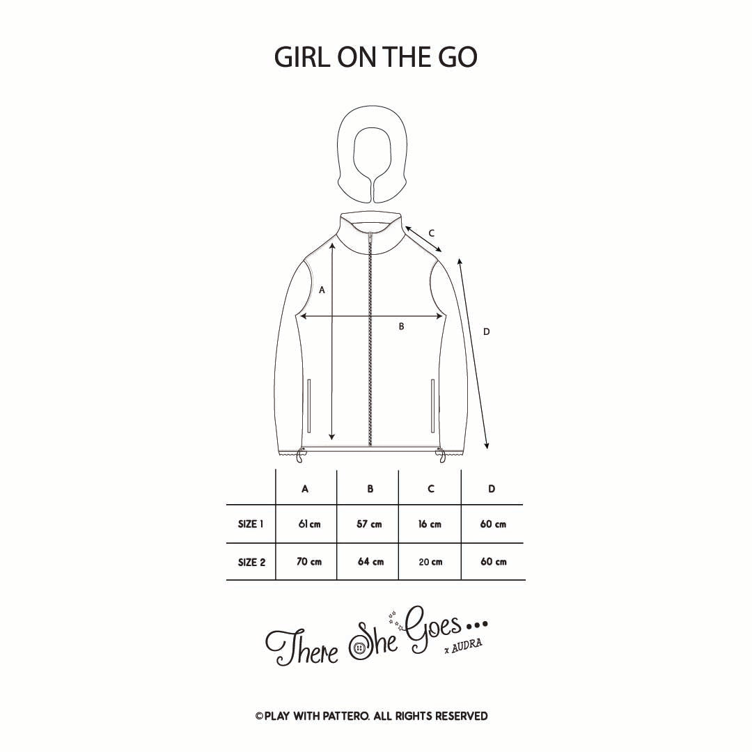 Girl On The Go In Gray