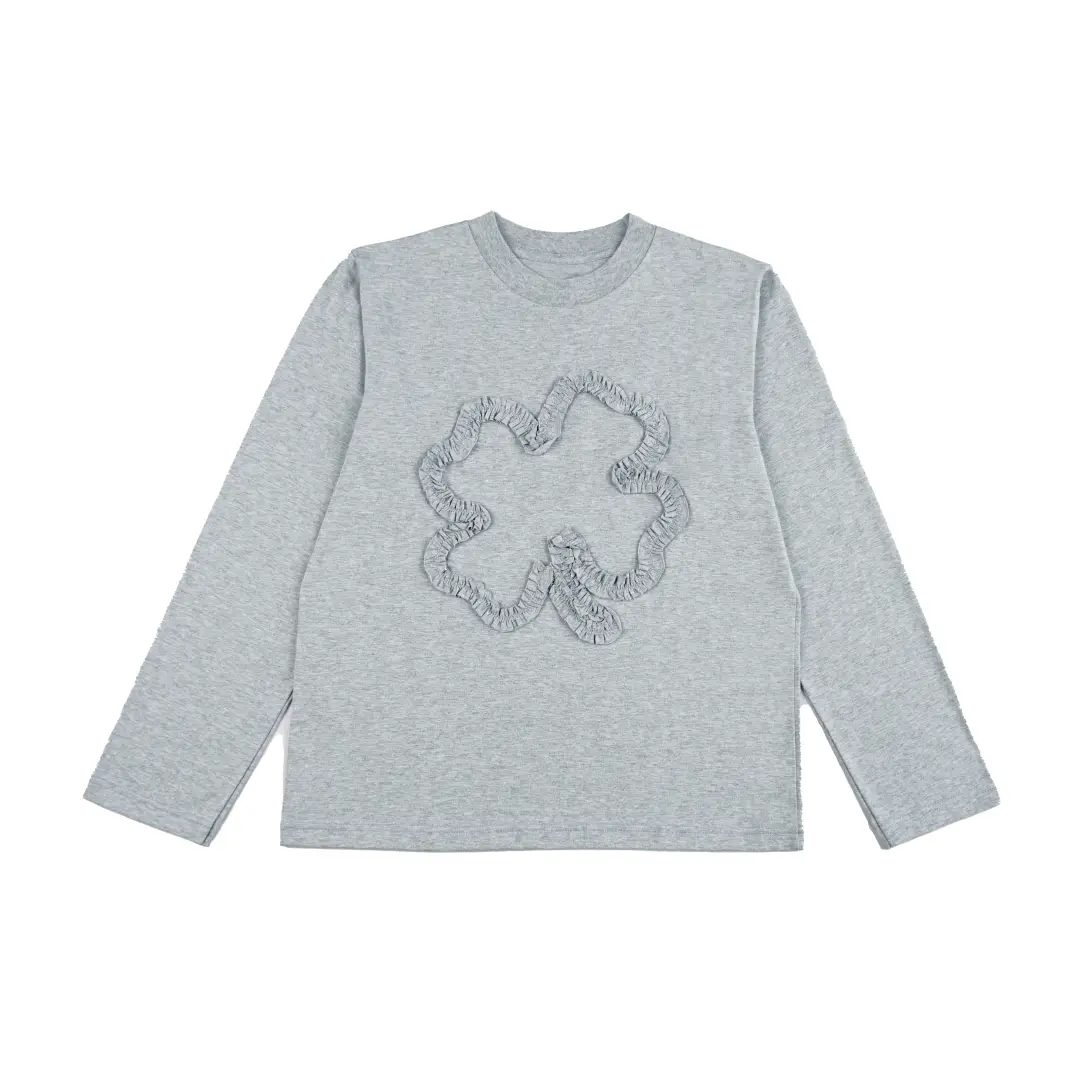 Lucky Loops Longsleeve T-Shirt - Grey